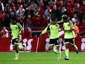 שחקני בית''ר חוגגים שער שחקני בית''ר חוגגים שער