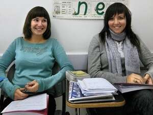 תלמידות באולפן תלמידות באולפן