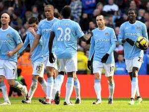 שחקני מנצ'סטר סיטי. אופ שחקני מנצ'סטר סיטי. אופ