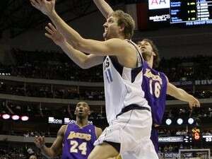 דירק נוביציקי מול גאסול והלייקרס, הבוקר דירק נוביציקי מול גאסול והלייקרס, הבוקר