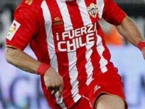 החולצה של אלמריה מול ברצלונה לאחר רעש האדמה בצ'ילה החולצה של אלמריה מול ברצלונה לאחר רעש האדמה בצ'ילה