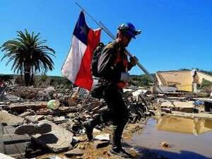 פעם שנייה בתוך שניה. רעידת אדמה חזקה בצ'ילה פעם שנייה בתוך שניה. רעידת אדמה חזקה בצ'ילה