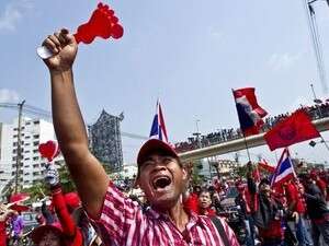 מפגיני האופוזיציה בתאילנד. מפגיני האופוזיציה בתאילנד.