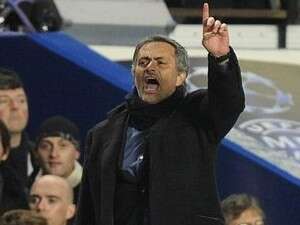 ז'וזה מוריניו. ביום שני בברנבאו ז'וזה מוריניו. ביום שני בברנבאו