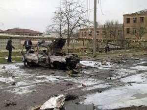 זירת פיגוע בדגסטן זירת פיגוע בדגסטן