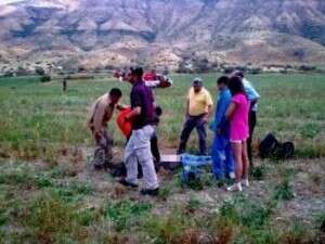 זירת ההתרסקות סמוך לקיבוץ האון, היום. זירת ההתרסקות סמוך לקיבוץ האון, היום.