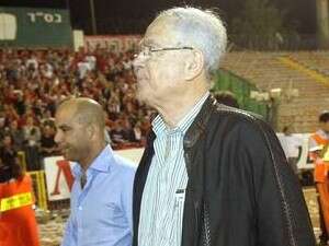 יעקב שחר בסיום המשחק, אתמול יעקב שחר בסיום המשחק, אתמול