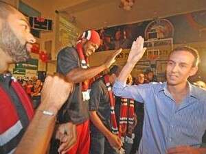 עודד קטש בחגיגות האליפות עודד קטש בחגיגות האליפות