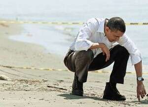 אובמה במפרץ מקסיקו. ביקור שלישי בשבועות האחרונים אובמה במפרץ מקסיקו. ביקור שלישי בשבועות האחרונים