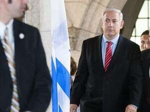 נתניהו בקנדה, היום. נתניהו בקנדה, היום.