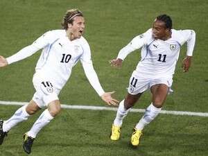 דייגו פורלאן חוגג שער נפלא, הערב דייגו פורלאן חוגג שער נפלא, הערב