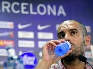 מאמן ברצלונה פפ גוארדיולה. מציאותי מאמן ברצלונה פפ גוארדיולה. מציאותי