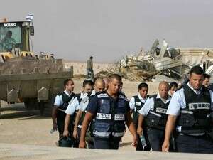 עבודות ההריסה באל-ערקיב, בשבוע שעבר. עבודות ההריסה באל-ערקיב, בשבוע שעבר.