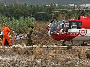 פונה לסורוקה. פינוי חייל פצוע פונה לסורוקה. פינוי חייל פצוע