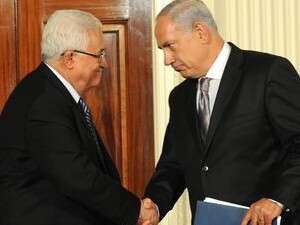 נתניהו ואבו מאזן בבית הלבן נתניהו ואבו מאזן בבית הלבן