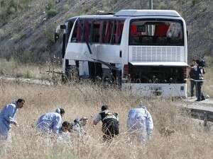 זירת פיגוע בטורקיה. זירת פיגוע בטורקיה.