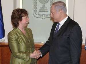 נתניהו ושרת החוץ של האיחוד האירופי, קתרין אשטון נתניהו ושרת החוץ של האיחוד האירופי, קתרין אשטון