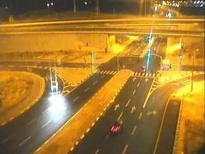 תאונת הדרכים במחלף עין הקורא בה נהרגו הנערים דודי בן-עמי ותומר זיו. הצילום באדיבות המשטרה תאונת הדרכים במחלף עין הקורא בה נהרגו הנערים דודי בן-עמי ותומר זיו. הצילום באדיבות המשטרה