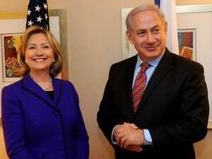 40 דקות של נזיפות. קלינטון ונתניהו 40 דקות של נזיפות. קלינטון ונתניהו