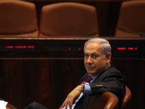נתניהו מרוצה. נתניהו מרוצה.