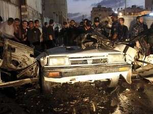 מכונית לאחר החיסול מכונית לאחר החיסול