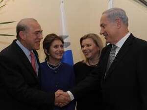 בנימין נתניהו ואנחל גוריה בירושלים, היום בנימין נתניהו ואנחל גוריה בירושלים, היום