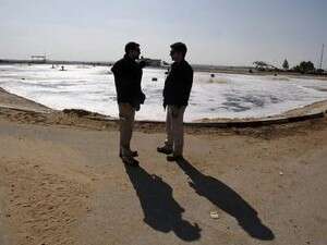 מאגר מים בעזה. מאגר מים בעזה.