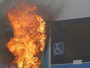 השריפה ברכבת סמוך לשפיים השריפה ברכבת סמוך לשפיים