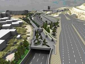 כביש בגין המתוכנן כביש בגין המתוכנן