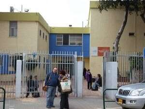 שביתה בבית הספר ביפו. שביתה בבית הספר ביפו.