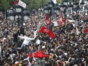 המפגינים נגד בן עלי המפגינים נגד בן עלי