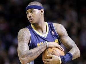 השחקן הבולט עוד בשנה א'. כרמלו אנתוני השחקן הבולט עוד בשנה א'. כרמלו אנתוני