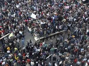 מפגינים בקהיר מפגינים בקהיר