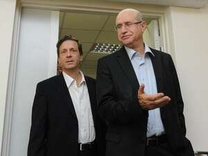 ברוורמן והרצוג, בחודש שעבר. ברוורמן והרצוג, בחודש שעבר.