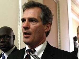 סנאטור סקוט בראון. סנאטור סקוט בראון.