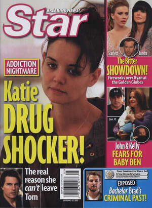 קייטי הולמס על שער סטאר קייטי הולמס על שער סטאר