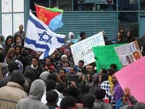 הפגנת פליטים הפגנת פליטים