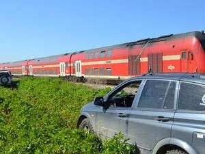 הרכבת שנעצרה בסמוך לשבי ציון, אין נפגעים הרכבת שנעצרה בסמוך לשבי ציון, אין נפגעים