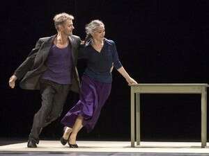 מיכאיל ברישניקוב ואנה לגונה במרכז סוזן דלל מיכאיל ברישניקוב ואנה לגונה במרכז סוזן דלל