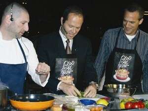 ניר ברקת בפתיחת פסטיבל טעמים ניר ברקת בפתיחת פסטיבל טעמים