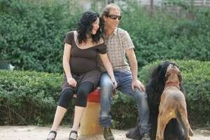 הזוג דר-בר זוהר בגינה הזוג דר-בר זוהר בגינה