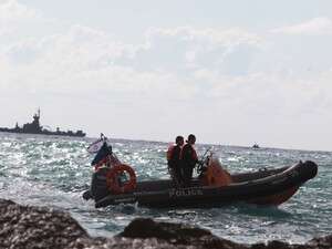 סריקות אחר הנער שנסחף במי הים בחוף הכרמל, אתמול סריקות אחר הנער שנסחף במי הים בחוף הכרמל, אתמול