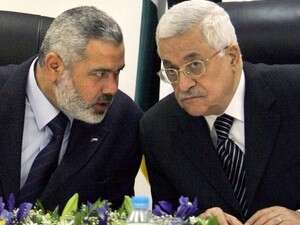 אבו-מאזן ואיסמעיל הניה. אבו-מאזן ואיסמעיל הניה.