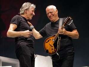 דיוויד גילמור ורוג'ר ווטרס דיוויד גילמור ורוג'ר ווטרס