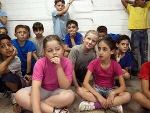 ילדים במקלט בגבעתיים ילדים במקלט בגבעתיים