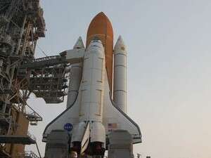 אטלנטיס על כן השיגור. אטלנטיס על כן השיגור.