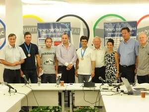 גידי קליגר וערן סלע בוועד האולימפי גידי קליגר וערן סלע בוועד האולימפי