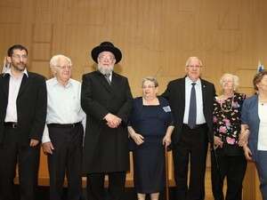 ריבלין ולוחמי גטו ורשה שנותרו בחיים, היום ריבלין ולוחמי גטו ורשה שנותרו בחיים, היום