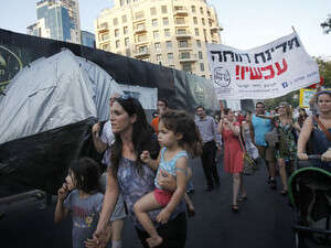 מחאת הדיור בדרך לכנסת מחאת הדיור בדרך לכנסת