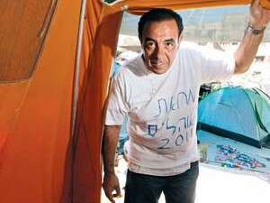 ימין סויסה במאהל בירושלים ימין סויסה במאהל בירושלים